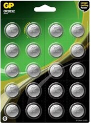 GP CR2032-2CAI20 3V Lityum Pil 20 li Kart - 1