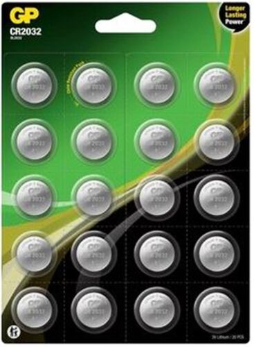 GP CR2032-2CAI20 3V Lityum Pil 20 li Kart - GP