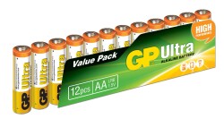 GP G-Tech LR6 AA Boy Ultra Alkalin Kalem Pil 12'li Paket GP15AU-VS12 - 1