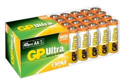 GP G-Tech LR6 AA Boy Ultra Alkalin Kalem Pil 40'lı Paket GP15AU-2B40 - 1