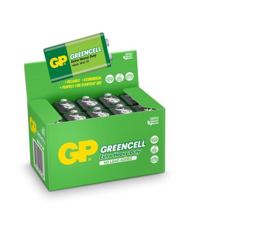 GP Greencel 9V Çinko Pil 10'lu Paket GP1604G-S1 - 1