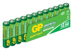 GP Greencel R03 AAA Boy İnce Çinko Kalem Pil 12'li Paket GP24G-VS12 - 1