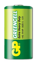 GP Greencel R14 Orta Boy Çinko Pil 24'lü Paket GP14G-2S2 - 2
