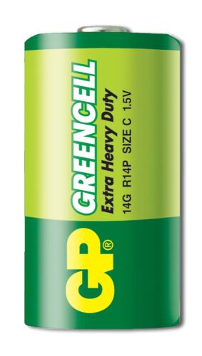 GP Greencel R14 Orta Boy Çinko Pil 24'lü Paket GP14G-2S2 - GP (1)