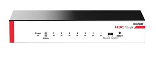 H3C Magic BS208T 8 Port 10-100-1000 Mbps Metal Kasa Swich - 1