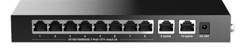H3C Magic BS210T-P 8 Port Poe+ 2 Port Uplink 10-100-1000 Mbps Metal Kasa Swich - 1