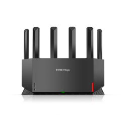 H3C Magic NX54, Dual Band, WiFi 6, 5400Mbps, 4Port GigaBit, 6ad Anten, Masaüstü, Router, Access Point - 1