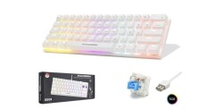 Hadron G508B Kablolu Oyuncu Mini Klavye Mekanik Blue Switch Rgb Q Beyaz - 1