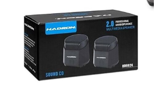 Hadron HD6024 Speaker Pc Siyah 8.5-9-9 cm - HADRON