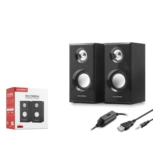Hadron HD6052 Bilgisayar Speaker Usb 2.0 1.1 7.5-9.4-14.8CM Siyah - HADRON