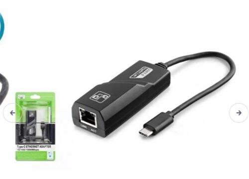 Hadron HDX-5273 Type-C 3.0 Ethernet Çevirici Adaptör 10-100-1000 MBPS - 1