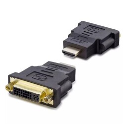 HADRON HDX1255 HDMI (M) TO DVI (F) ADAPTÖR 24+5 SİYAH - 1