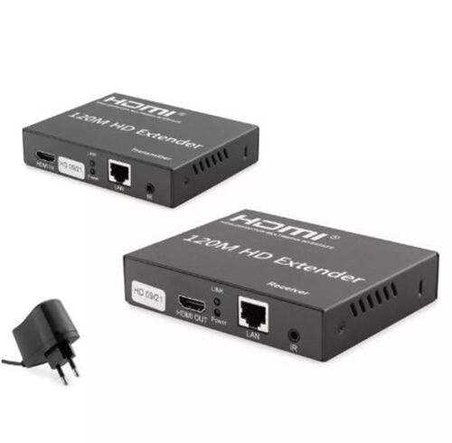 Hadron Hdx1348 120M Hdmi Extender 3840 x 2160 @30Hz 4K Siyah - HADRON