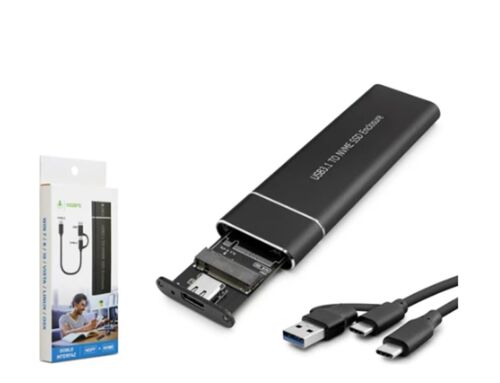 Hadron Hdx1768 Ssd Kutu Type-C3.1 + Usb3.0 Nvme M2 - HADRON