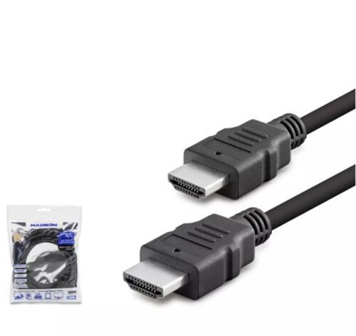 HADRON HDX2005 HDMI (M) TO HDMI (M) KABLO PVC 3M SİYAH - 1