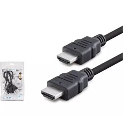 HADRON HDX2026 HDMI (M) TO HDMI (M) KABLO PVC 1.5M SİYAH - 1