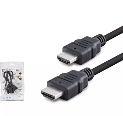 HADRON HDX2026 HDMI (M) TO HDMI (M) KABLO PVC 1.5M SİYAH - 1