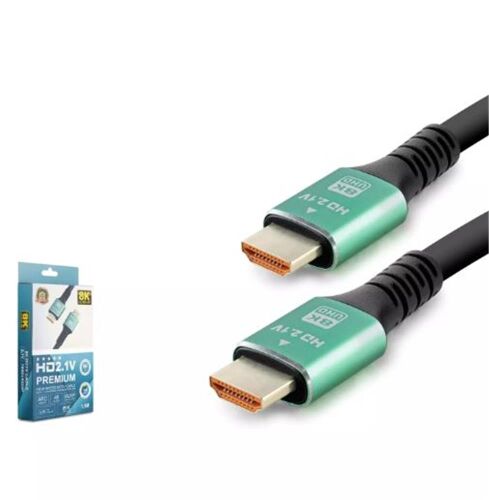 HADRON HDX2044 HDMI (M) T0 HDMI (M) KABLO PVC 8K 60HZ 2.1V 1.5M SİYAH - HCS
