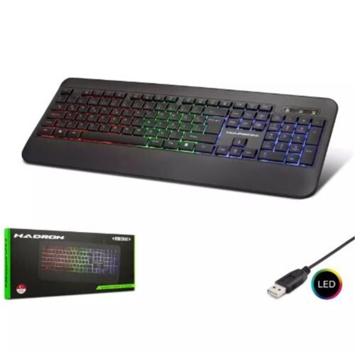 HADRON HDX2607 LEDLİ KABLOLU Q KLAVYE - 1