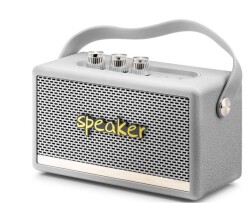 Hadron KILBURN3 Beyaz Bluetooth Nostalji Speaker168-103-72MM - 1