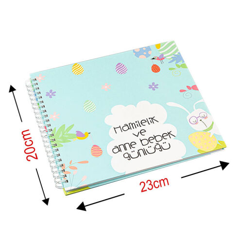 Hamilelik Ve Anne Bebek Günlüğü - Anı Defteri - OFİSOMİ-T