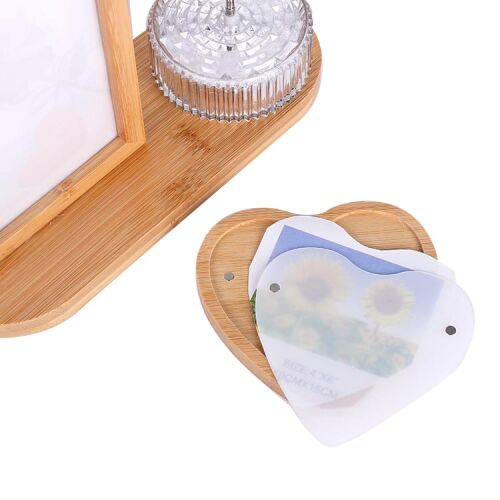 Hareketli Ahşap Ledli Fotoğraf Çerçevesi - 6