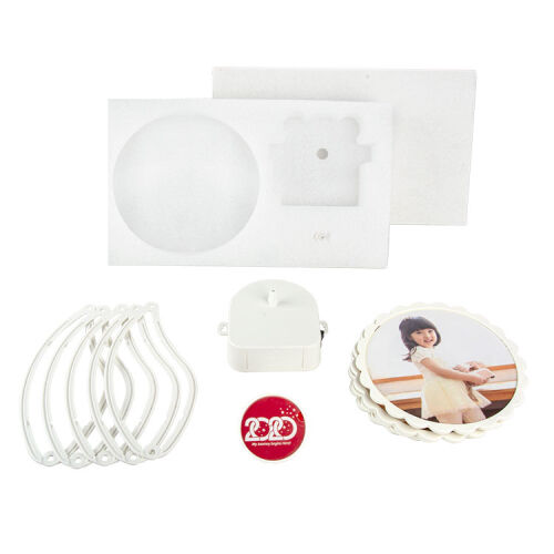 Hareketli Değirmen Yuvarlak Hediye Fotoğraf Çerçevesi - Demonte - 3