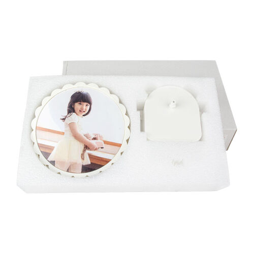 Hareketli Değirmen Yuvarlak Hediye Fotoğraf Çerçevesi - Demonte - 5