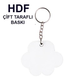 HDF Çift Taraflı Anahtarlık - Pati - 2