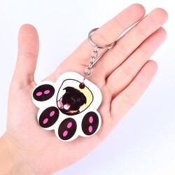 HDF Çift Taraflı Anahtarlık - Pati - 3