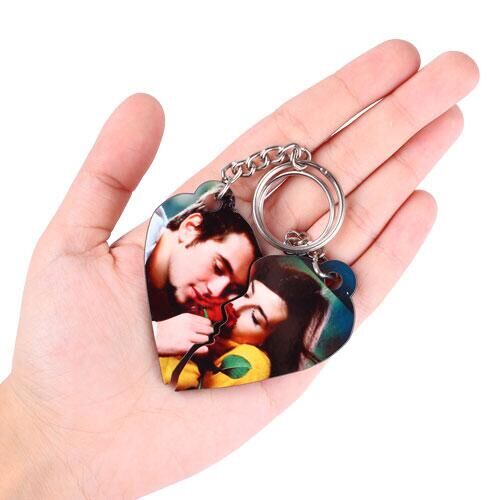 HDF Çift Taraflı Anahtarlık - Takım Kalp - OFİSOMİ-S (1)