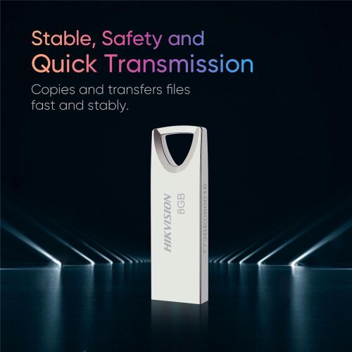 Hikvision 128GB USB2.0 HS-USB-M200-128G Metal Flash Bellek - 1