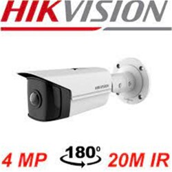 Hikvision DS-2CD2T45G0P-I 4MP IP 1,68 mm IR Bullet Kamera 180° Süper Geniş Açı - 2