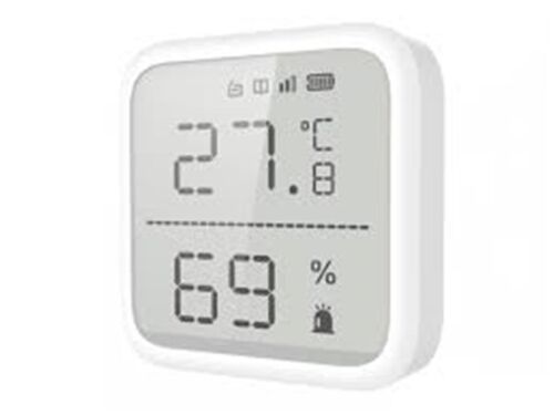 Hikvision DS-PDTPH-E-WE Kablosuz Alarm-Sıcaklık Dedektörü - 1