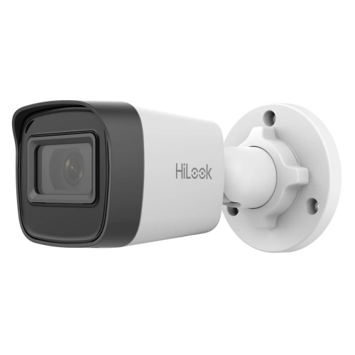 HILOOK IPC-B121H-C, 2Mpix, 2.8mm Lens, H265+, 30Mt Gece Görüşü, PoE, Bullet, IP Kamera - Hilook