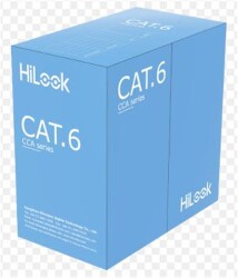 Hilook NC-1LN6UU-CCA-M CAT6 U-UTP 23 AWG 305 Mt Ağ Kablosu, CCA, 0,57 mm - 1