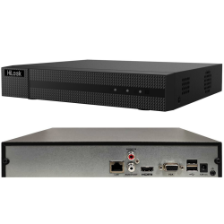 HILOOK NVR-116MH-C, 16Kanal, 8Mpix, H265+, 1 HDD Desteği, 1080P Kayıt, 160Mbps Bant Genişliği, NVR - 1