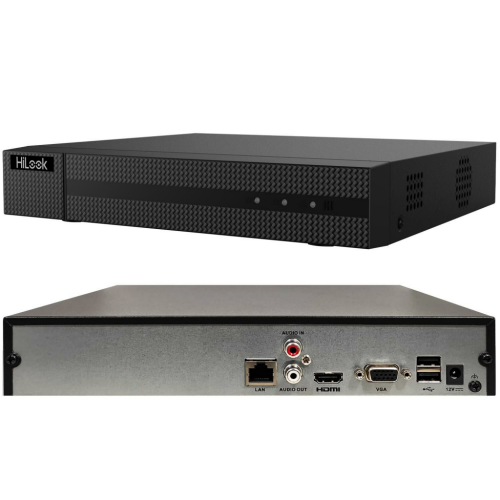 HILOOK NVR-116MH-C, 16Kanal, 8Mpix, H265+, 1 HDD Desteği, 1080P Kayıt, 160Mbps Bant Genişliği, NVR - Hilook
