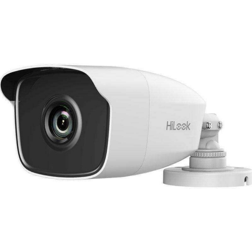 HILOOK THC-B220-PC, 2Mpix, 3.6mm Lens, 40Mt Gece Görüşü, IP66, OSD Menü, Metal Ayak, Metal Güneşlik, Bullet, Büyük Kamera - Hilook