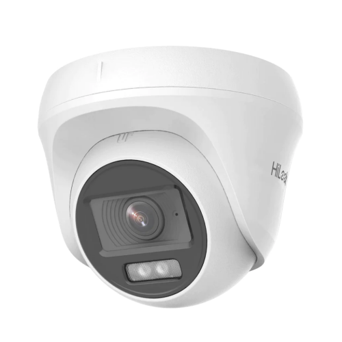 HILOOK THC-T127-LPS, 2Mpix, 2.8mm Lens, 20Mt Gece Görüşü, Dual Light, Dahili Mikrofon, Dome Kamera - Hilook