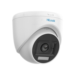 HILOOK THC-T129-LPS, 2Mpix, 2.8mm Lens, 20Mt Gece Görüşü, Color Vu, Dahili Mikrofon, Dome Kamera - 1