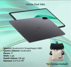 Honor Pad X8a 2.4Ghz 4Gb 128Gb 11-Android Tablet - 1