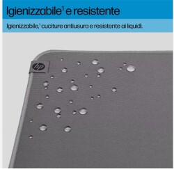 HP 100 8X594AA Sanitizable Mouse Pad (230 x 200 x 2 mm) Gri Renk - 2