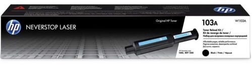 HP 103A Black Siyah 2.500 Sayfa NeverStop Tanklı Yazıcı Toneri W1103A - 1