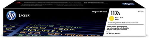 HP 117A Yellow Sarı 700 Sayfa Toner W2072A - 1