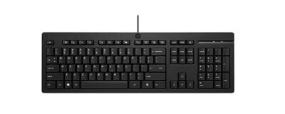 HP 125 266C9AA Usb Kablolu Klavye Siyah - 1