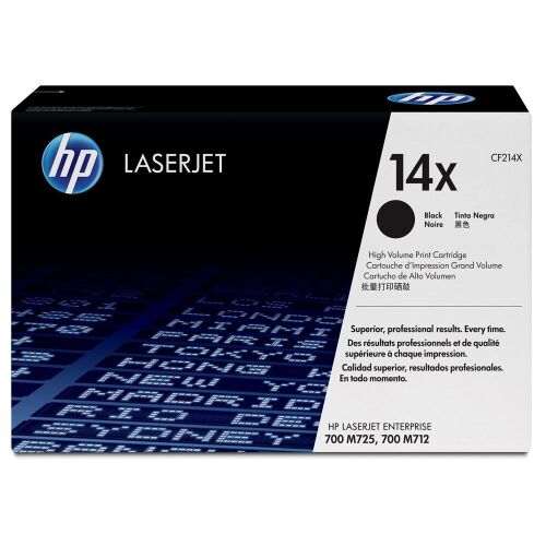 HP 14X Black Siyah 17.000 Sayfa Toner CF214X - HP