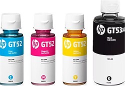 HP 1VV21AE+M0H54A+M0H55A+M0H56A GT53XL+GT52 Mürekkep Takım Seti - 1