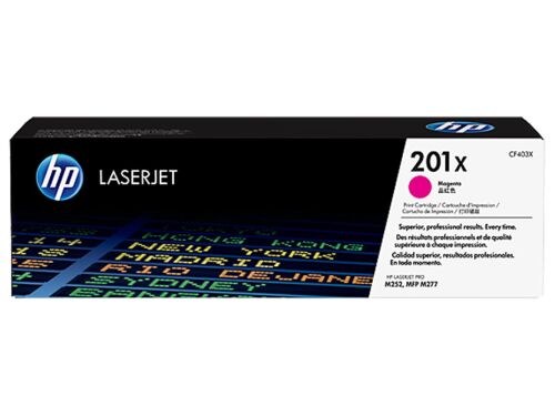 HP 201X Magenta Kırmızı Yüksek Kapasite 2.800 Sayfa Toner CF403X - 1