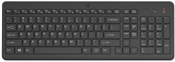 HP 225 805T1AA Kablosuz Klavye 2.4Ghz (1 x AAA Pil) Siyah (12 Kısayol Kombinasyonu) - 1